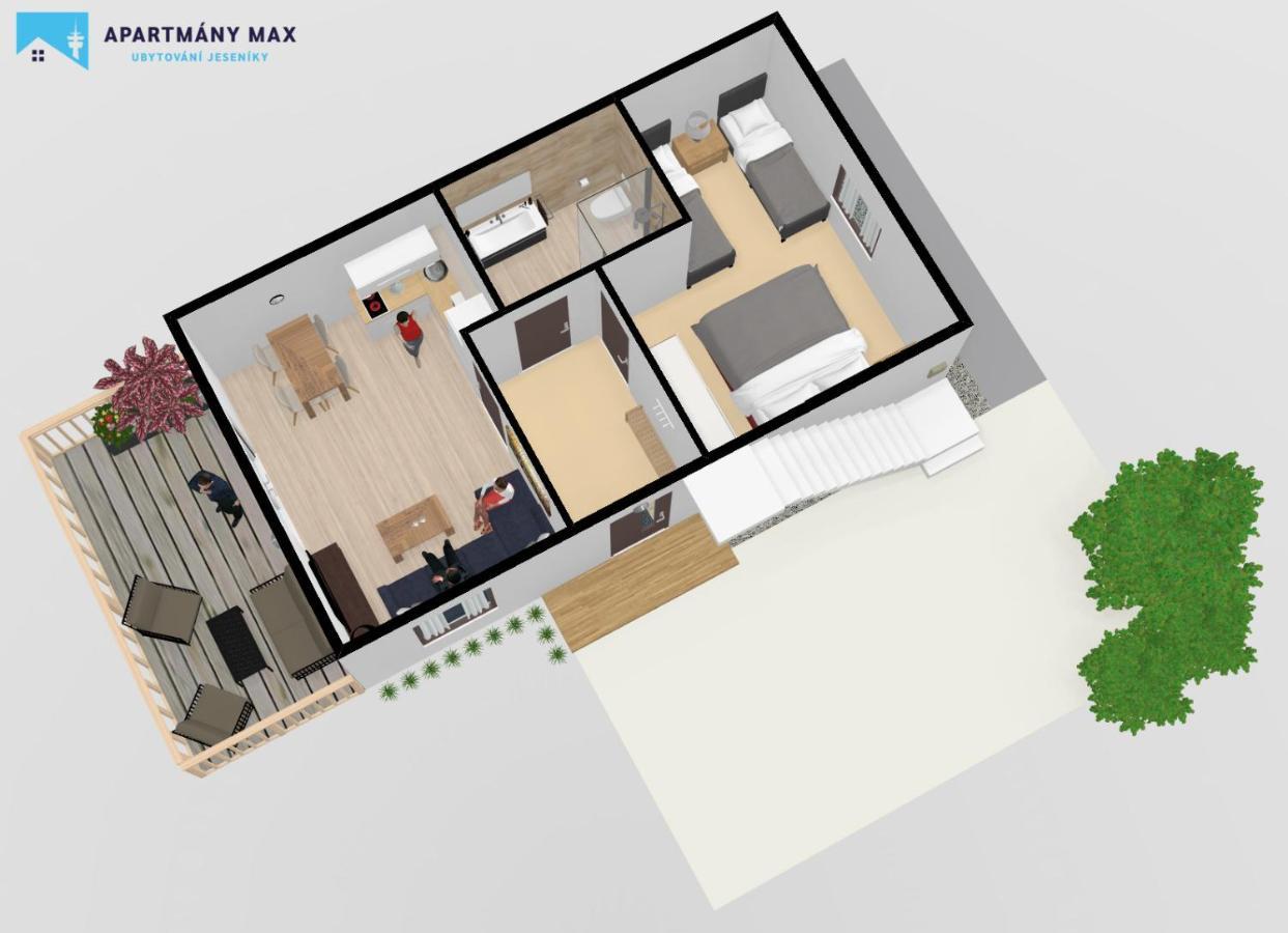 Apartmany Max Vaclavov u Bruntalu Екстериор снимка